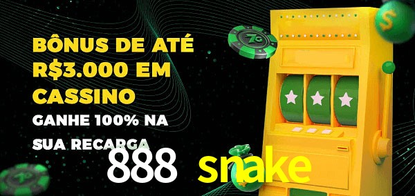 888 snake melhor bônus de depósito