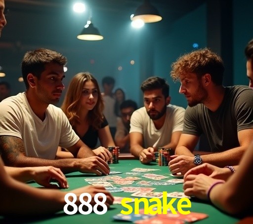 Interface moderna da plataforma 888 snake